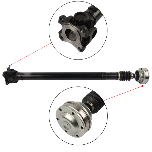 传动轴 Front Driveshaft Prop Shaft Replacement for Jeep Grand Cherokee 2005-2006 Commander  52105728AB 52105728AC 52105728AD-10