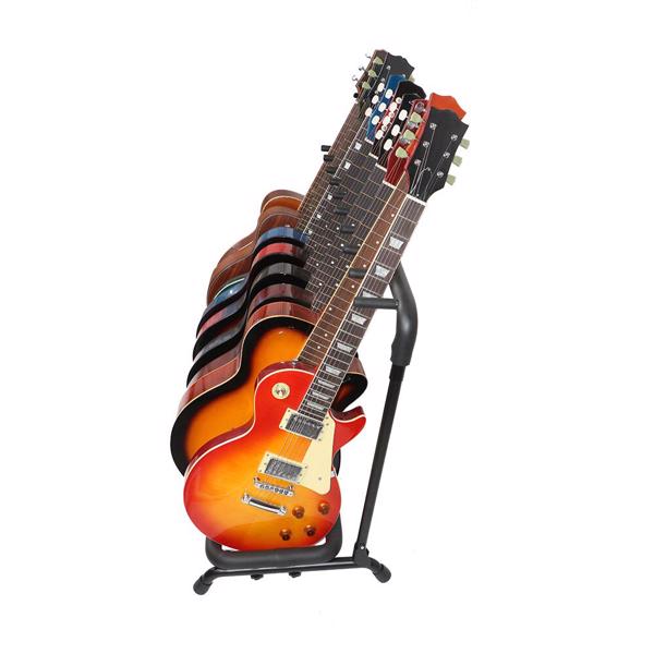 【替换41161132】货架式圆管吉他架（9把）-15