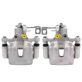 刹车钳 2Pcs Rear Driver & Passenger Brake Calipers with Bracket Fit for Kia Soul L4 1.6L 2.0L 2014-2018 Steel 58310B2A20 58311B2A20 58310B2A00