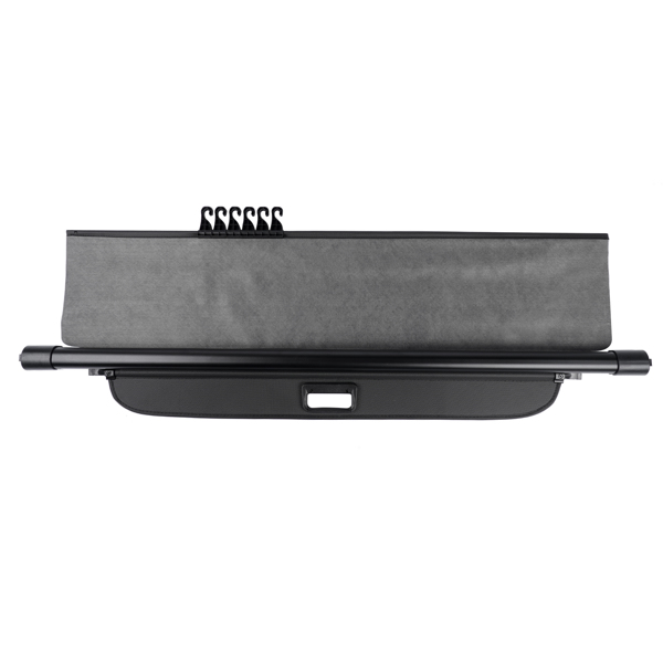 遮物帘 Black Cargo Cover Retractable Waterproof Foldable Replacement for Jeep Cherokee 2019-2023-2