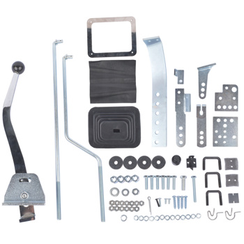 换挡器 7668 Universal Automatic Floor Shifter Conversion Kit Replacement for C4 C6 350 400 5.0 5.7 MG7668