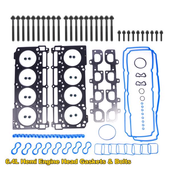 发动机大修包 Head Gaskets Bolts Kit Replacement for Dodge Charger Jeep Chrysler 300 6.4L HEMI 2012-2017-2