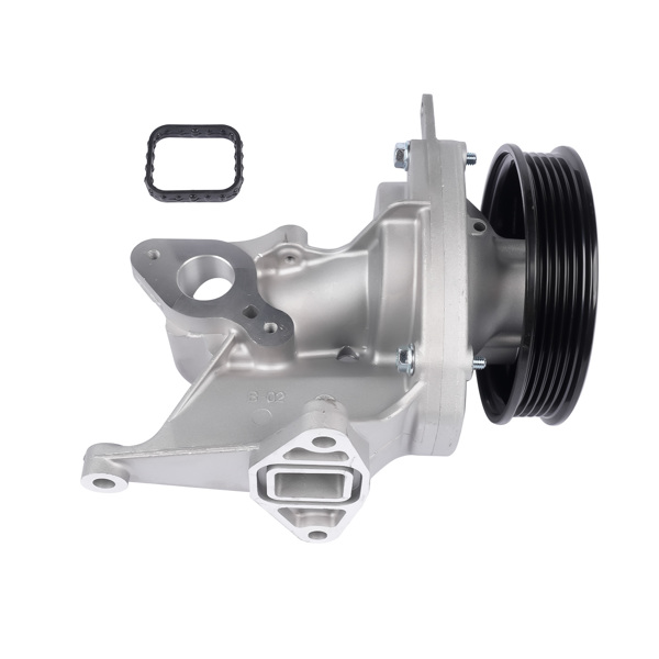 水泵 Water Pump with Pulley & Housing Fit for Chevy Colorado Impala Malibu 2.5L L4 2013-2019 12650240 12653567-3