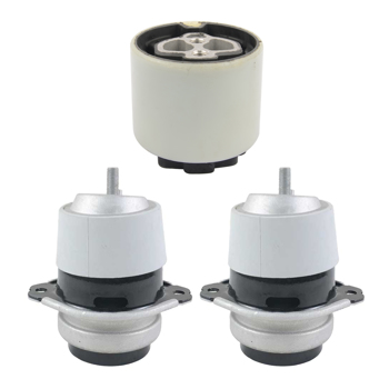 发动机支架 Pair Engine Motor Mounts W/ Trans Mount Replacement for Audi Q7 Volkswagen Touareg 3.6L SUV 7L8199131A 95537504900