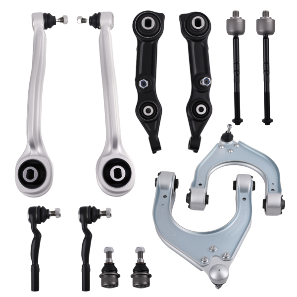 前下上悬挂控制臂 适用于奔驰CLS500 2006款 前悬挂套件 12件套 2113302503, 2113302603 2113308907, 2113309007-2