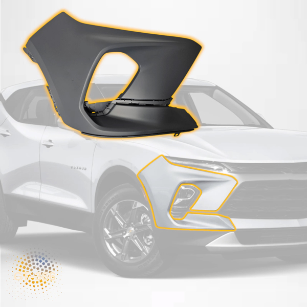 适用于 2023-2025 款雪佛兰 Blazer 前排乘客侧保险杠侧盖 RH -2