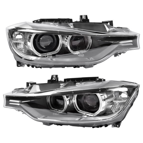 汽车大灯 2PCS Left & Right Xenon Adaptive Headlight HID Replacement for 2011-2015 BMW 3 Series F30 F31 335i 330i 328i 63117338705 63117338706-1