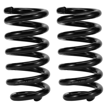 前降低螺旋弹簧