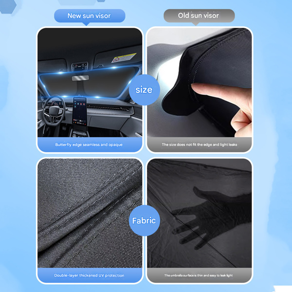 适用于 Polestar 2 2021-24 款玻璃车顶遮阳网-3