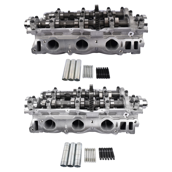 缸盖总成 Left & Right Cylinder Head Replacement for 1995-2004 Toyota Tacoma Tundra 4Runner 5VZFE 3.4L V6 1110169136-4