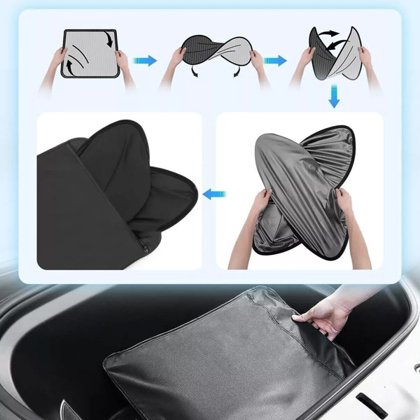 适用于 Polestar 2 2021-24 款玻璃车顶遮阳网-7