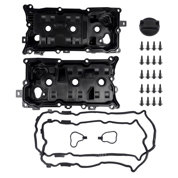 气门室盖 Left+Right Valve Covers Fits for Infiniti JX35 QX60 Nissan Altima Pathfinder 2007-2014 3.5L 13264JA10A 13264JA10B-5