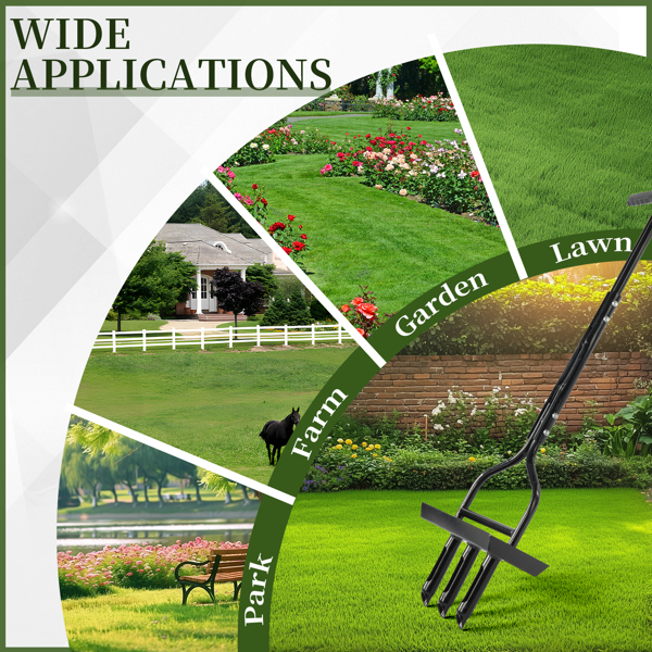 30.5*12.5*109CM 黑色 松土耙 带简易工具 T把松土器-7