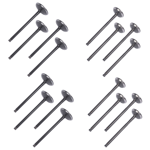 气门套装 Intake & Exhaust Valve Kit Replacement for Toyota 4Runner T100 Tacoma 2.7L l4 DOHC 3RZFE 13711-75060-5
