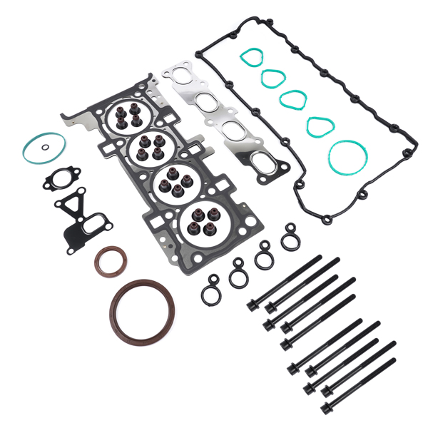 发动机大修包 Head Gasket Set w/ Bolts Replacement for Dodge Dart 1.4L 2.0L 2.4L L4 GAS DOHC 16V 2013-2016-3