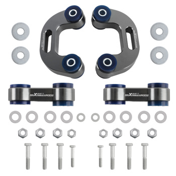 前后稳定杆端连杆套件 适用于萨博 9-2X 2004-2006 适用于斯巴鲁 森林人 SF MY98-02 包括涡轮增压 1997-2002