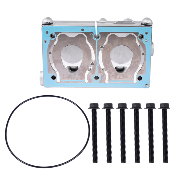 空气压缩机缸盖 Air Brake Compressor Cylinder Head Kit Fit for Volvo / Mack 22203109 7422203109 9125129352-5