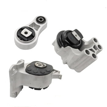 发动机支架 3PCS Engine Motor & Trans Mount Set Replacement for Ford Fusion 2010-2012 Lincoln MKZ 3.5L 2007-2012 A5571 A5570 A5653