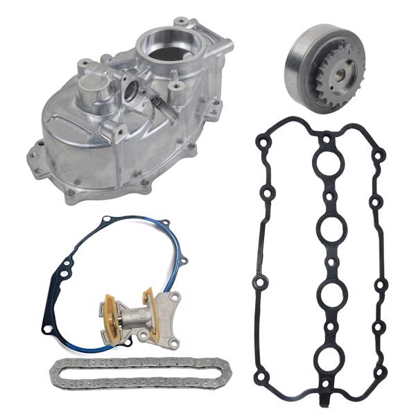 散热器边盖 Timing Chain Set & Timing Housing Replacement for VW Golf Jetta Passat Audi A4 2.0T BPY-2