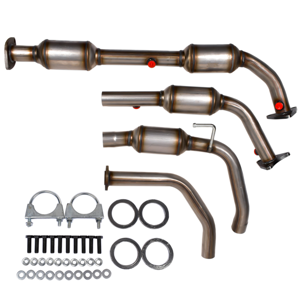 亚马逊禁售 三元催化器 Left & Right Catalytic Converter Kit OE56250 Replacement for Toyota Tundra 4.6L 5.7L V6 V8 OE54723-6