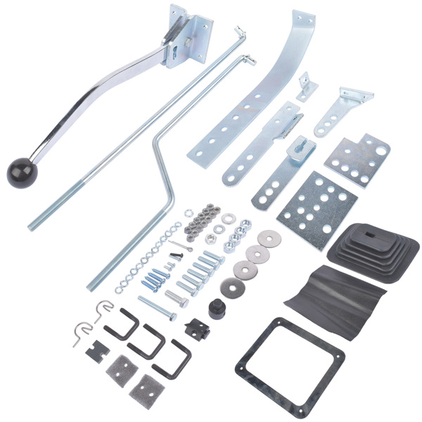 换挡器 7668 Universal Automatic Floor Shifter Conversion Kit Replacement for C4 C6 350 400 5.0 5.7 MG7668-4
