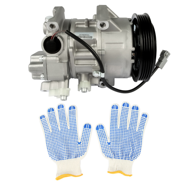空调压缩机 A/C AC Compressor with Clutch Replacement for Toyota Yaris 2007-2012 L4 1.5L 8831052481 158318-4