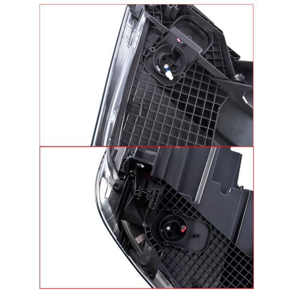 汽车大灯 2PCS Front Left & Right HID/Xenon Headlights with AFS Fit for 2014-2018 BMW X5 F15 F85 63117317109 63117317110-8