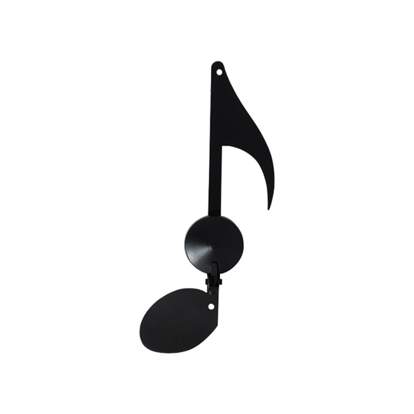 欧式音符左键蜡烛台挂墙烛光晚餐婚庆铁艺烛台家居客厅装饰壁挂 4件套-6