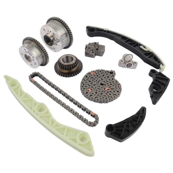 正时链条套装 Timing Chain VVT Gear Set Replacement for Mitsubishi DELICA Lancer 2.4L l4 CX5A CV5W 4B12 MN183891 MN183901-5