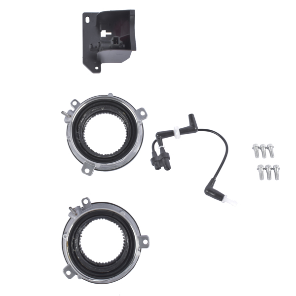 前轮离合器 2pcs Auto Hub Lock Actuators Vacuum Solenoid Purge Valve Set Fit for Ford F-150 Expedition Lincoln Navigator 4x4-4