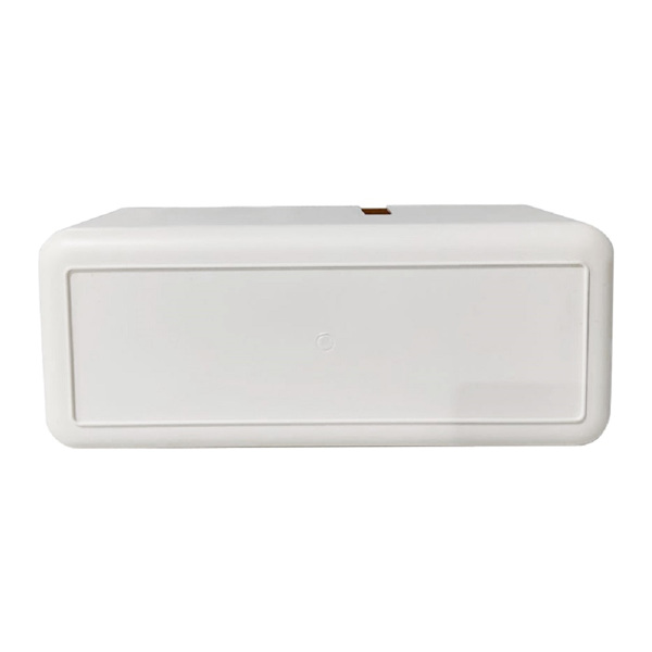 电线收纳盒数据线电源线大插座理线收线盒充电器插排集线器盒 象牙白【升级加厚款】-3