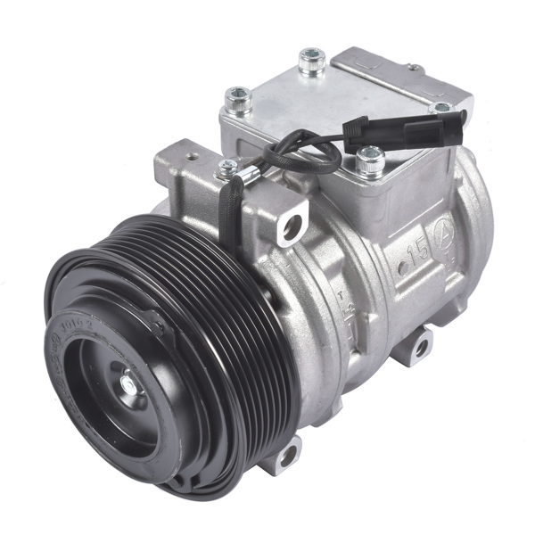 空调压缩机 A/C AC Compressor Replacement for John Deere Tractor 6100 6120 6200 6210 6220 6300 6310 6400 6510 AL176858 AL153386 AL176857-4