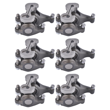 摇臂总成 6pcs Rocker Arms w/Steel Isolator Replacement for Dodge Cummins Ram 2500 3500 5.9L 6.7L 1999-2018 4995602 3941928 4928698 4995603
