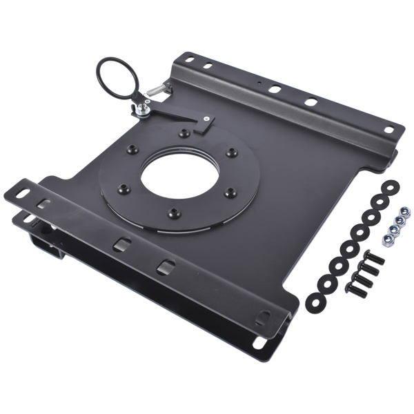 座椅旋转支架 Left Driver Side Seat Swivel Base Mount Plate Replacement for Ford Econoline E150 E250 E350 E450 1997-2024-4