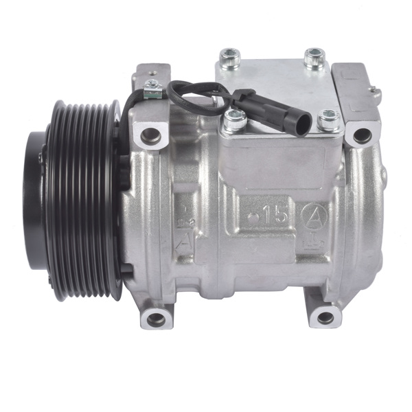 空调压缩机 A/C AC Compressor Replacement for John Deere Tractor 6100 6120 6200 6210 6220 6300 6310 6400 6510 AL176858 AL153386 AL176857-1
