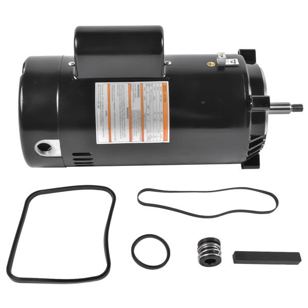 泳池水泵电机 2.5HP Pool Pump Motor UST1252 Single-Speed 56J Frame 3450 RPM Replacement for Hayward Super Pump w/GO-KIT-3-3