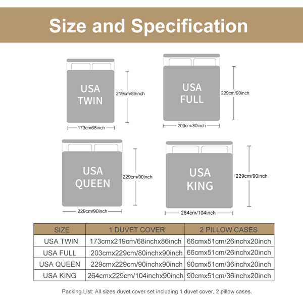 自产床品三件套 HBBJ1004 霓光游戏 美国中号 （temu仅可自提）-12