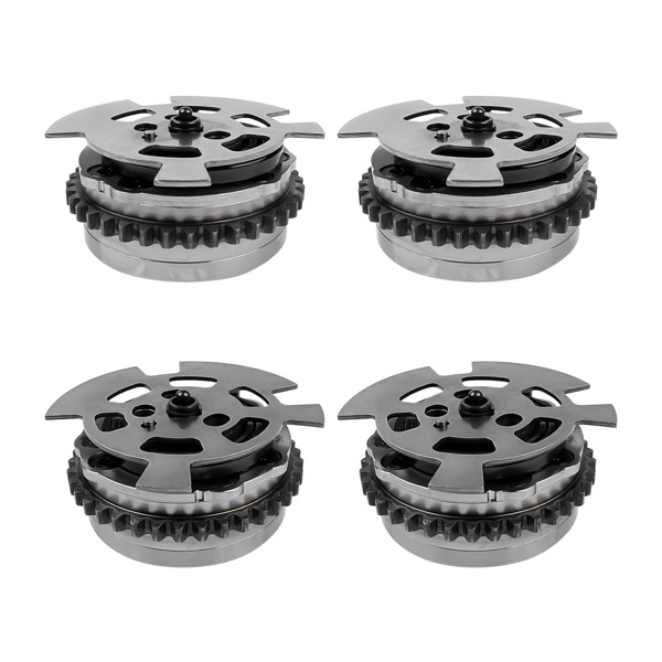 凸轮轴调节器 4PCS Camshaft Sprocket Inlet & Exhaust Gear Set LR060395 Replacement for Jaguar F-Pace F-Type XE XF XJ, Land Rover Range Rover-9