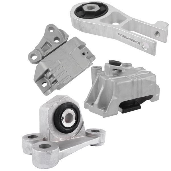 发动机支架 4Pcs Engine Mounts & Transmission Mount Set Replacement for Jeep Renegade L4 2.4L 2015-2017 68258599AA 68363755AA 68363756AA-8
