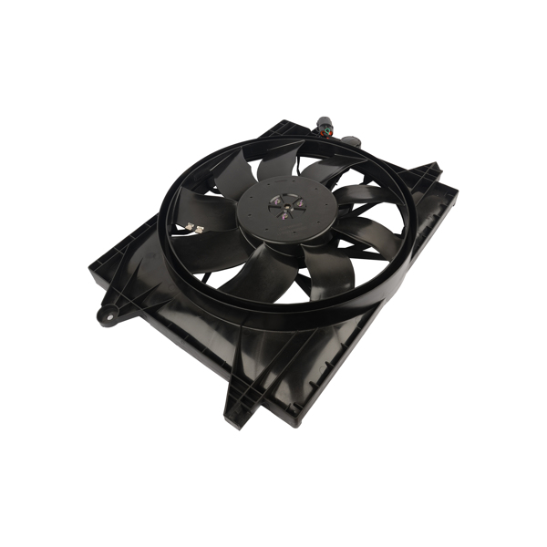 散热器风扇 Radiator Cooling Fan Assembly Replacement for Dodge Charger Challenger SRT 6.2L V8 6010297-3