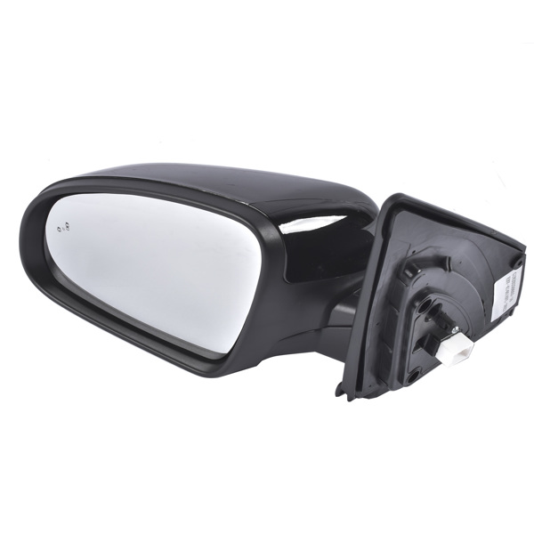 后视镜 Mirror Driver Side Fit for Hyundai Kona Iron Man Edition Night SEL Plus Sport Utility 2018-2021 Manual Folding Heated Black No Memory No Puddle Light No Auto-Dimming Power Adjust 87610-J9130-2