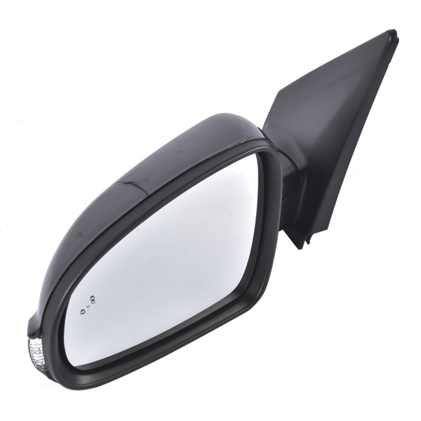 后视镜 Mirror Driver Side Fit for Hyundai Kona Iron Man Edition Night SEL Plus Sport Utility 2018-2021 Manual Folding Heated Black No Memory No Puddle Light No Auto-Dimming Power Adjust 87610-J9130-4