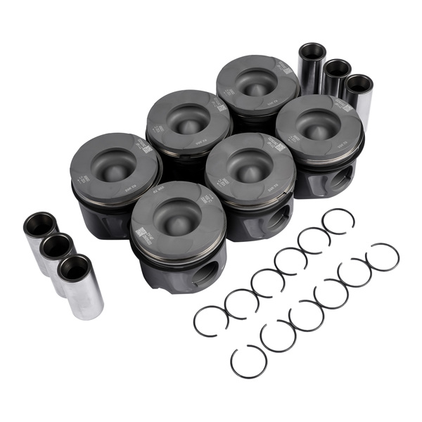 活塞环套装 Pistons & Rings Pins Kit Replacement for Jeep Grand Cherokee Ram 1500 3.0L V6 EcoDiesel 2014-2018 68147228AA 68147229AA 68147230AA-4