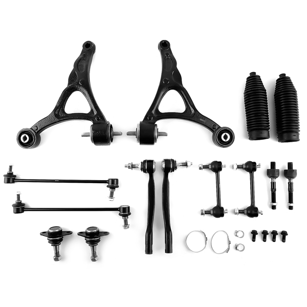 14件套 前下控制臂球头 拉杆 横向稳定杆 适用于沃尔沃XC90 2003-2014 所有车型 K640447 K640446 K500153 K80501 K80425-2