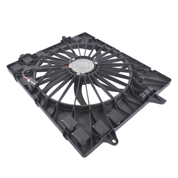 散热器风扇 Radiator Fan Assembly with Brushless Motor Shroud Fit for Chevy Traverse Buick Enclave 2018-2020 23182042-4