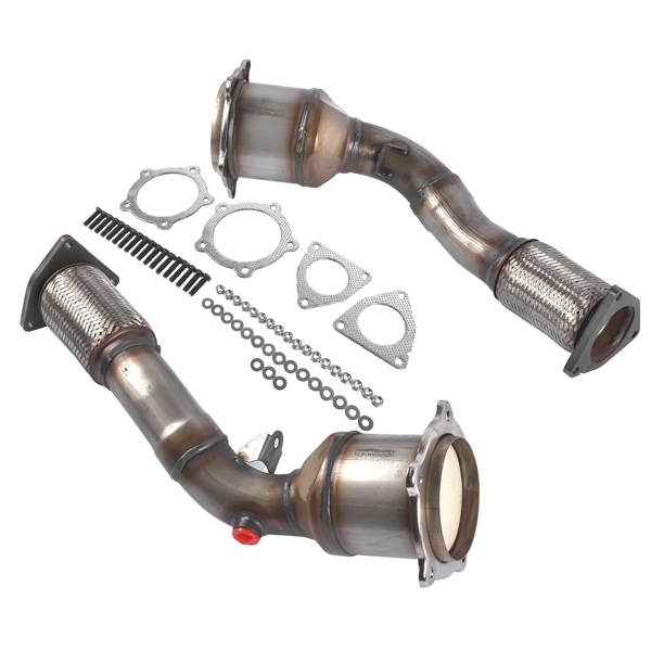 亚马逊禁售 三元催化器 Front Catalytic Converters Replacement for Porsche Cayenne 9P 4.8L V8 2007-10 95511302130-6