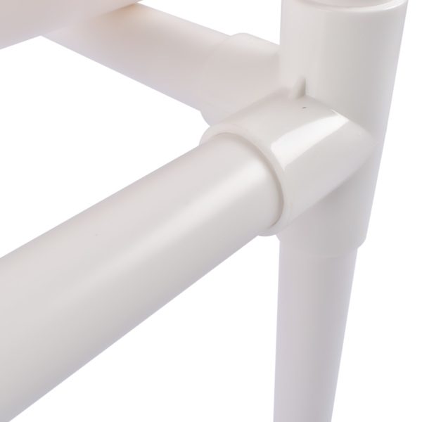 A1-落地式水培种植系统 Floor Standing Hydroponics Growing Planting System Kit, Soilless Cultivation PVC Pipes for Gardening and Planting (108 Seed Holes, White)-7