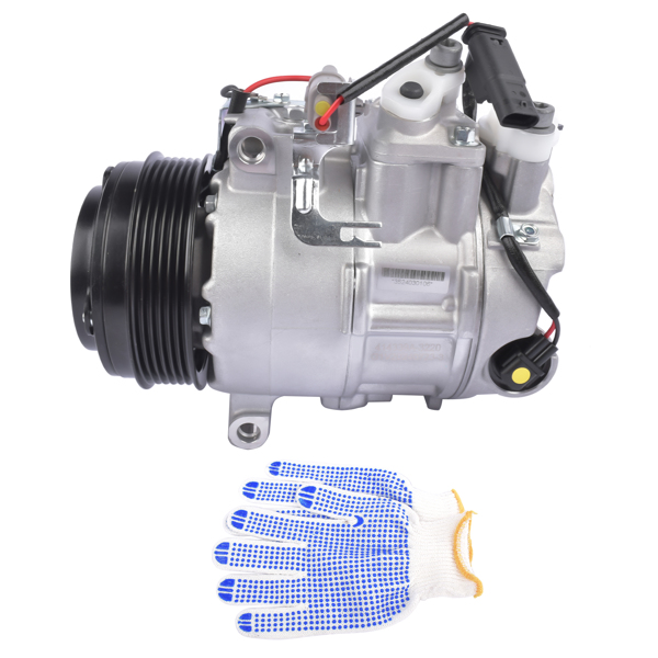 汽车空调压缩机 A/C Compressor Fit for Mercedes-Benz ML250 ML350 ML400 2.1 3.0 3.5L 2014-2015 0008305100 0008302600-3