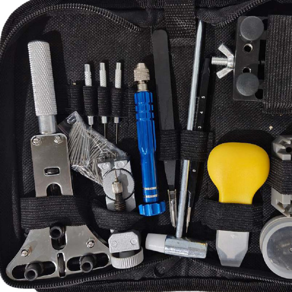 手表维修开手表后盖拆表带器修表工具包套装-3