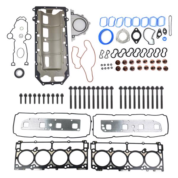 发动机大修包 Full Head Gasket Bolt Set Replacement for Chrysler 300 Dodge Charger Magnum Jeep Grand Cherokee Commander 5.7L V8 HEMI 2005-2008-4